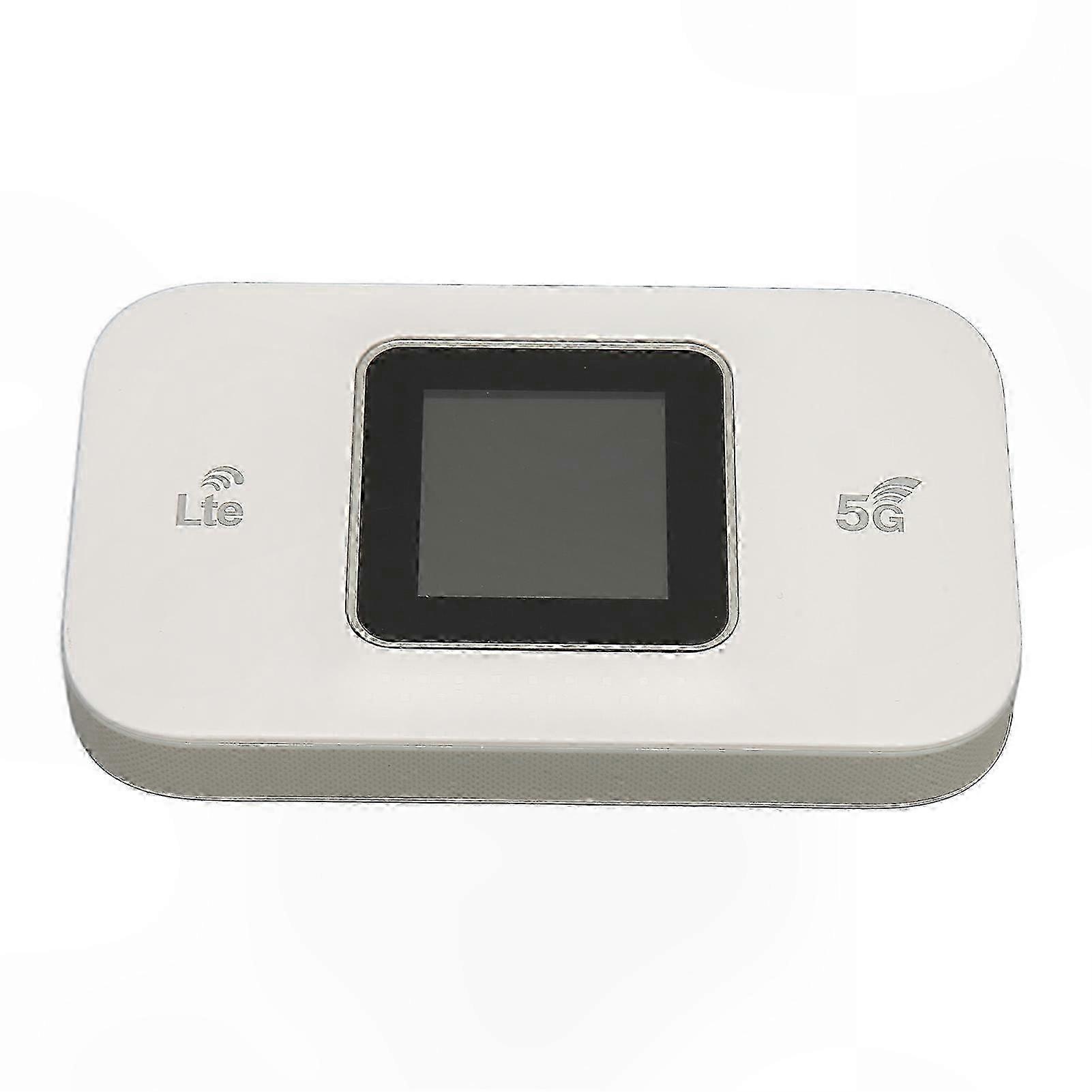 5G Portable WiFi Hotspot with SIM Card Slot for Multi-Device Connectivity Up to 10 Devices Travel-Friendly Solution for Windows and Linux Systems