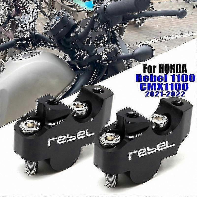 Handlebar Riser Adapter for  Rebel CMX1100 2021-2022, Extended Mount Clamp for Motorcycle Handle Bar Position Adjustment
