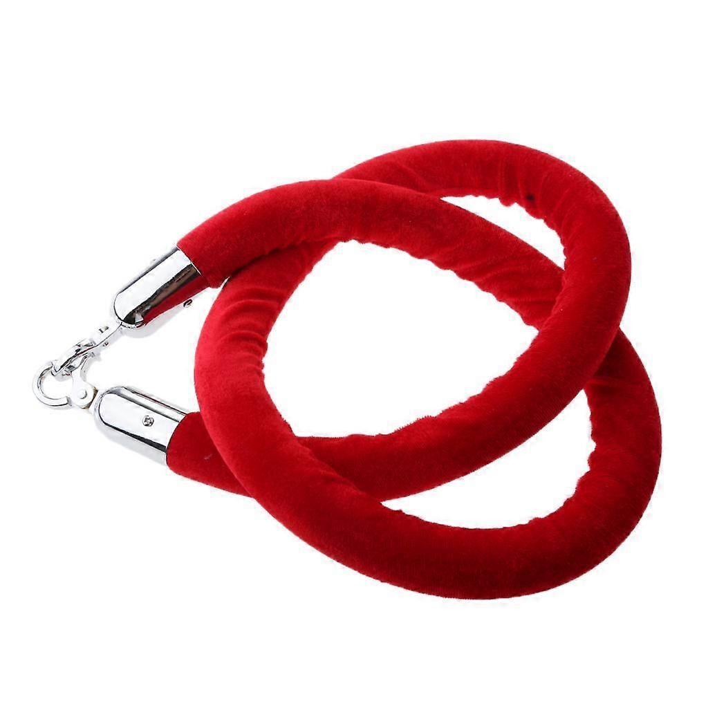 Polyester Velvet Rope For Queue Crowd Control Safe And Reliable Entrance Management Solution