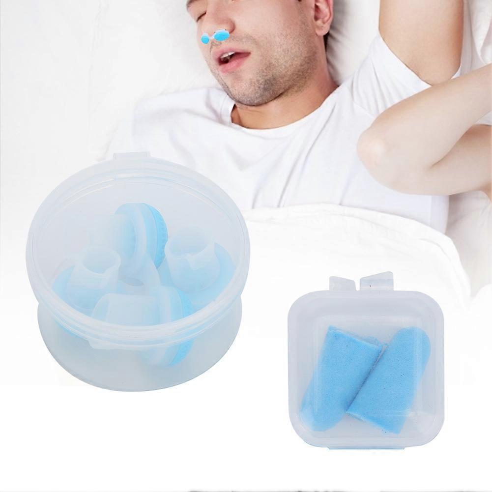Anti Snoring Air Purifier & Earplug Set, Compact 5x3.3x2cm Tool