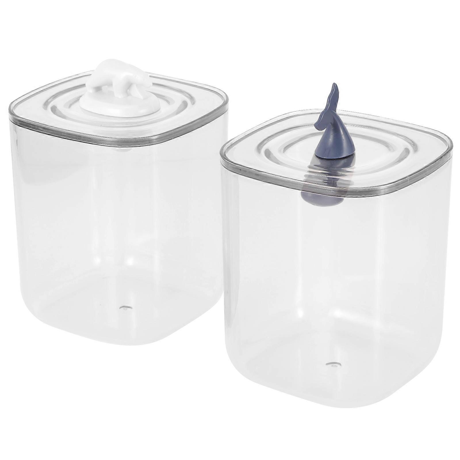 Cotton Swabs Holder Container for Home Makeup Storage 8Pcs