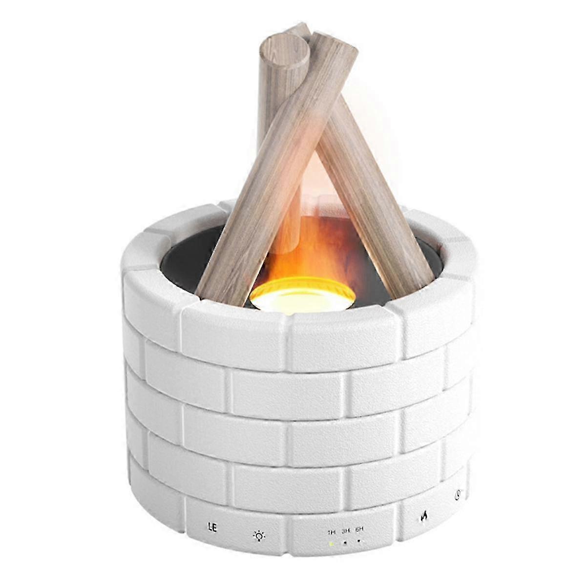 Simulation Flame Diffuser Campfire Humidifier Diffuser Fragrance Office Home Flame Humidifier Aromatherapy Machine hwy