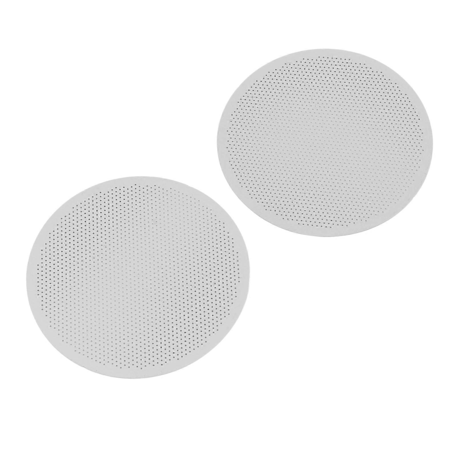 2PCS 53MM Coffee Puck Screen Stainless Steel Filter Durable