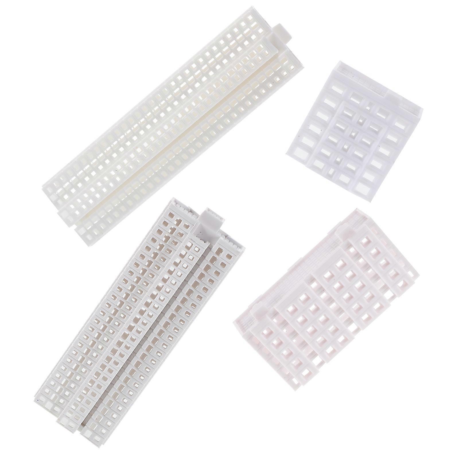 Miniature Architectural Model for Decoration 4Pcs DIY High-Rise Building Materials