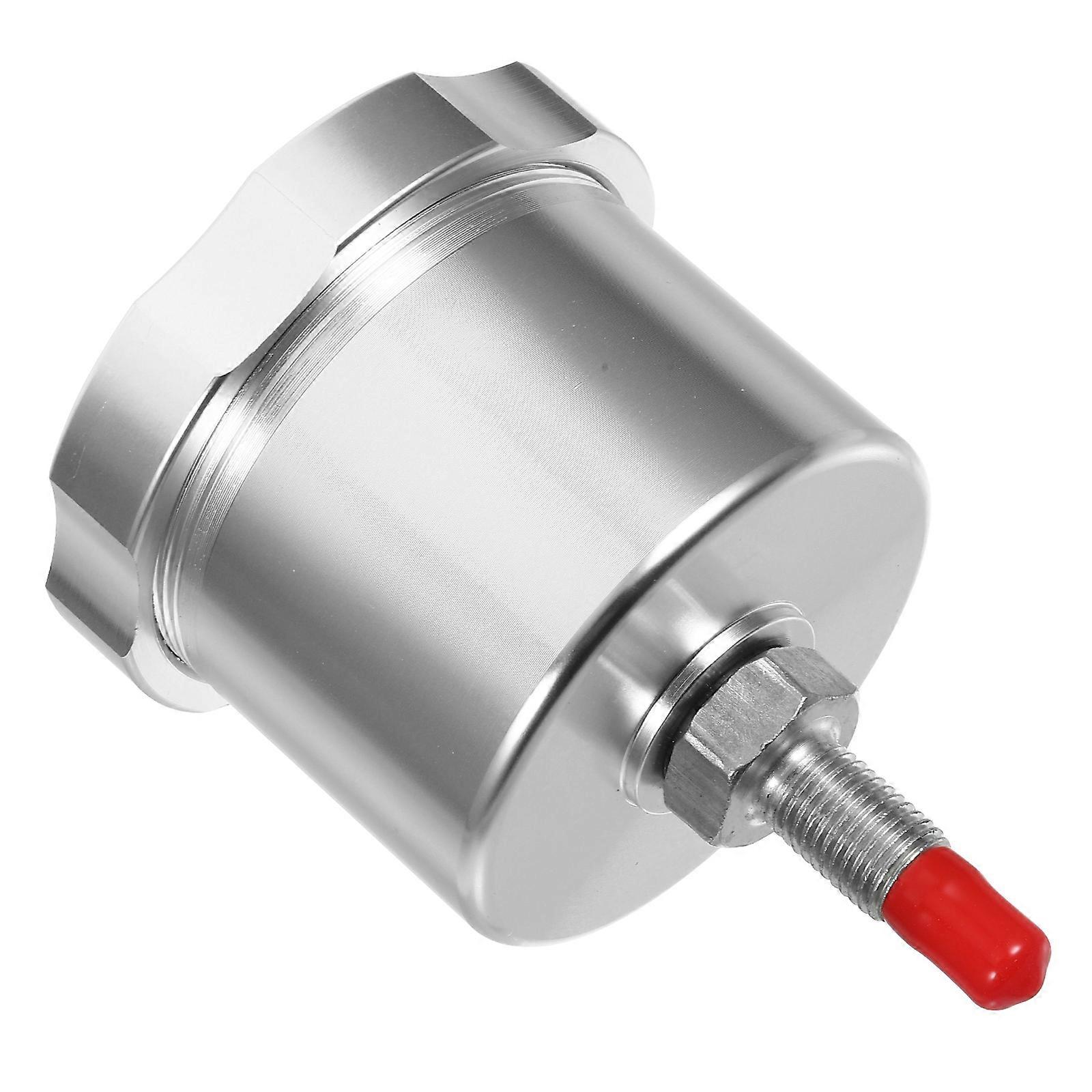 Car Brake Oil Tank Car Interior Hydraulic System Aluminum Silver Enhancing Durability 1Pack