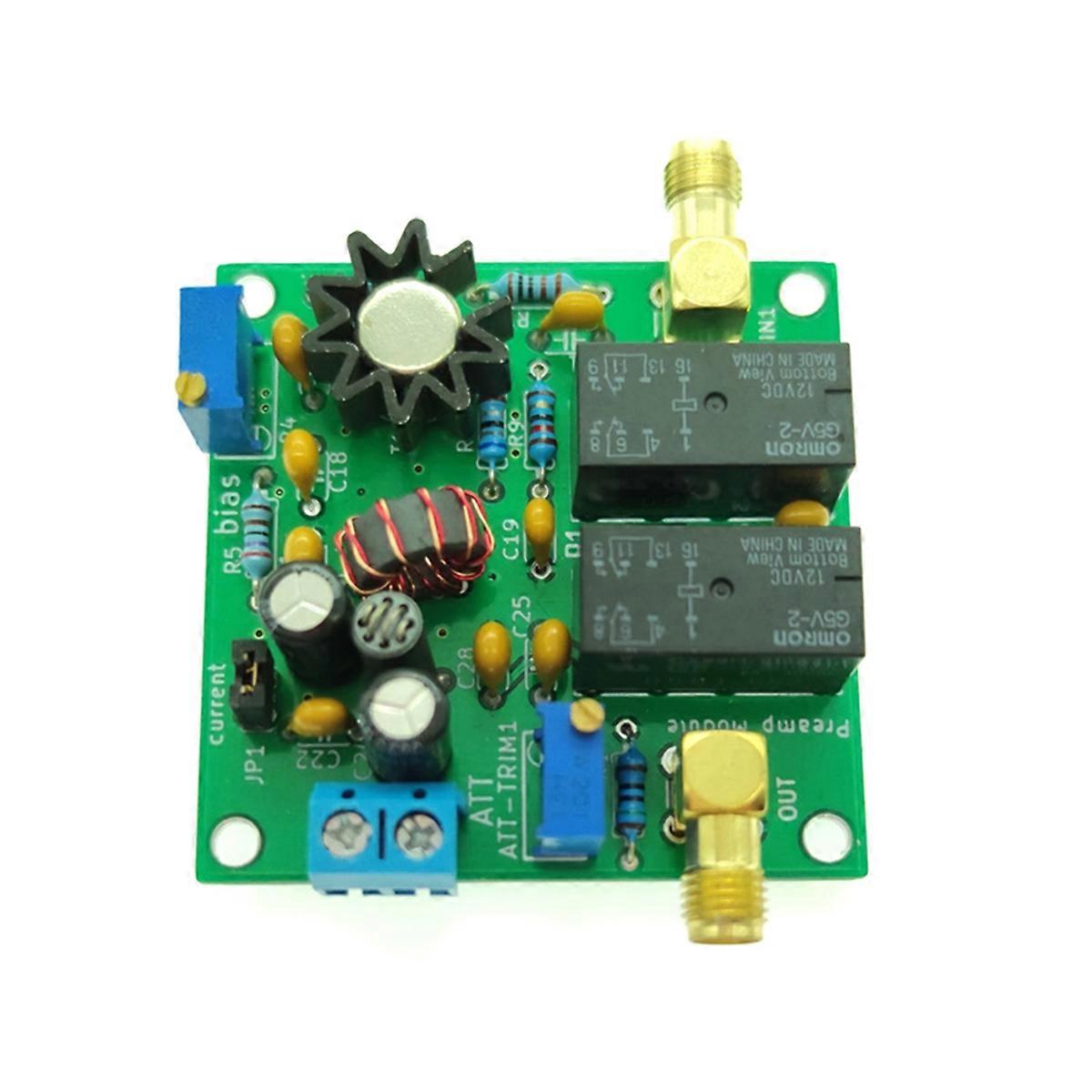 Preamplifier 0.1-60 MHz Short & Medium Wave Amplifier Boosts Signal Strength for Radio Enthusiasts