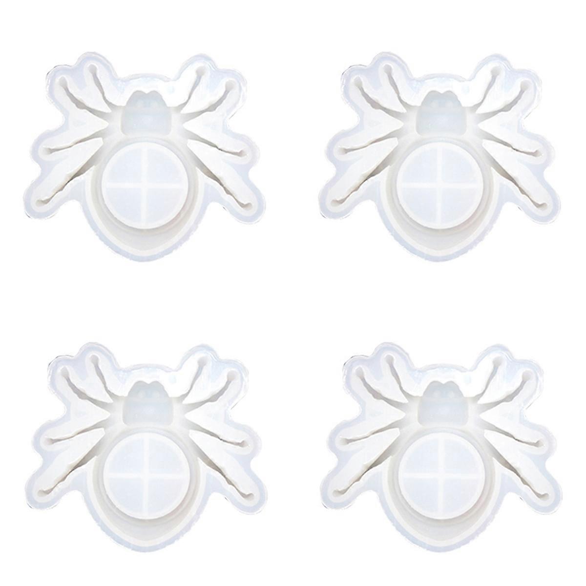 Halloween Spider Candle Bracket Concrete Cement Gypsum Mold