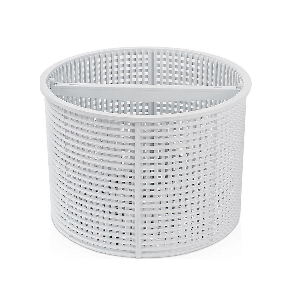 1 PCS Remove Leaves Skimmer Filter Basket for Swimming Pool White