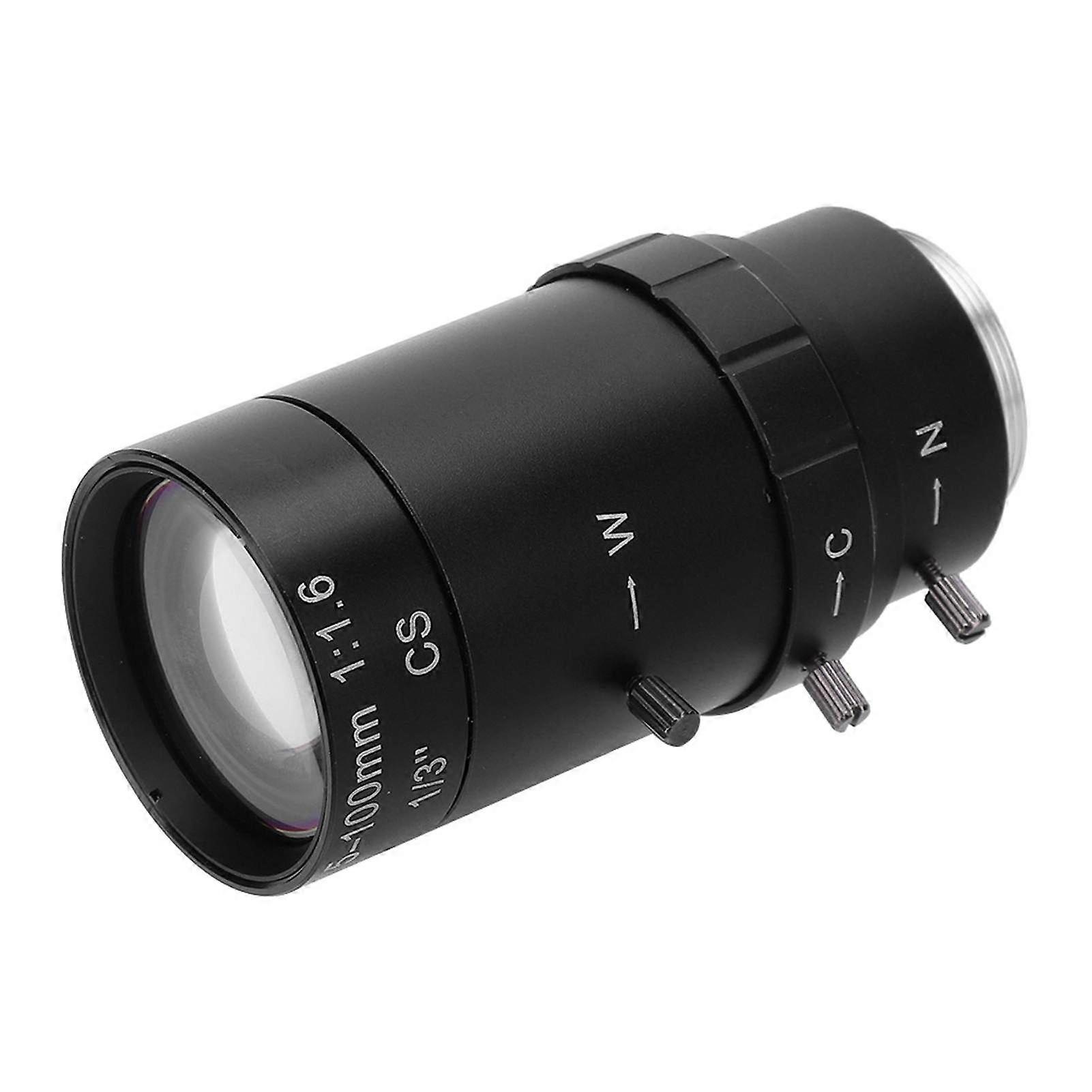 1.3MP Zoom CCTV Lens CS Mount Manual Aperture 5100mm Aluminum Alloy for Security Camera