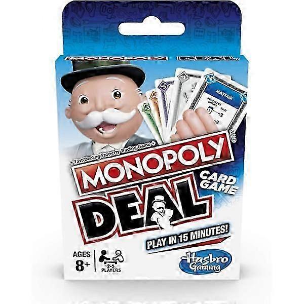 2-Pack Monopoly Deal Card Game, family fun for game night.