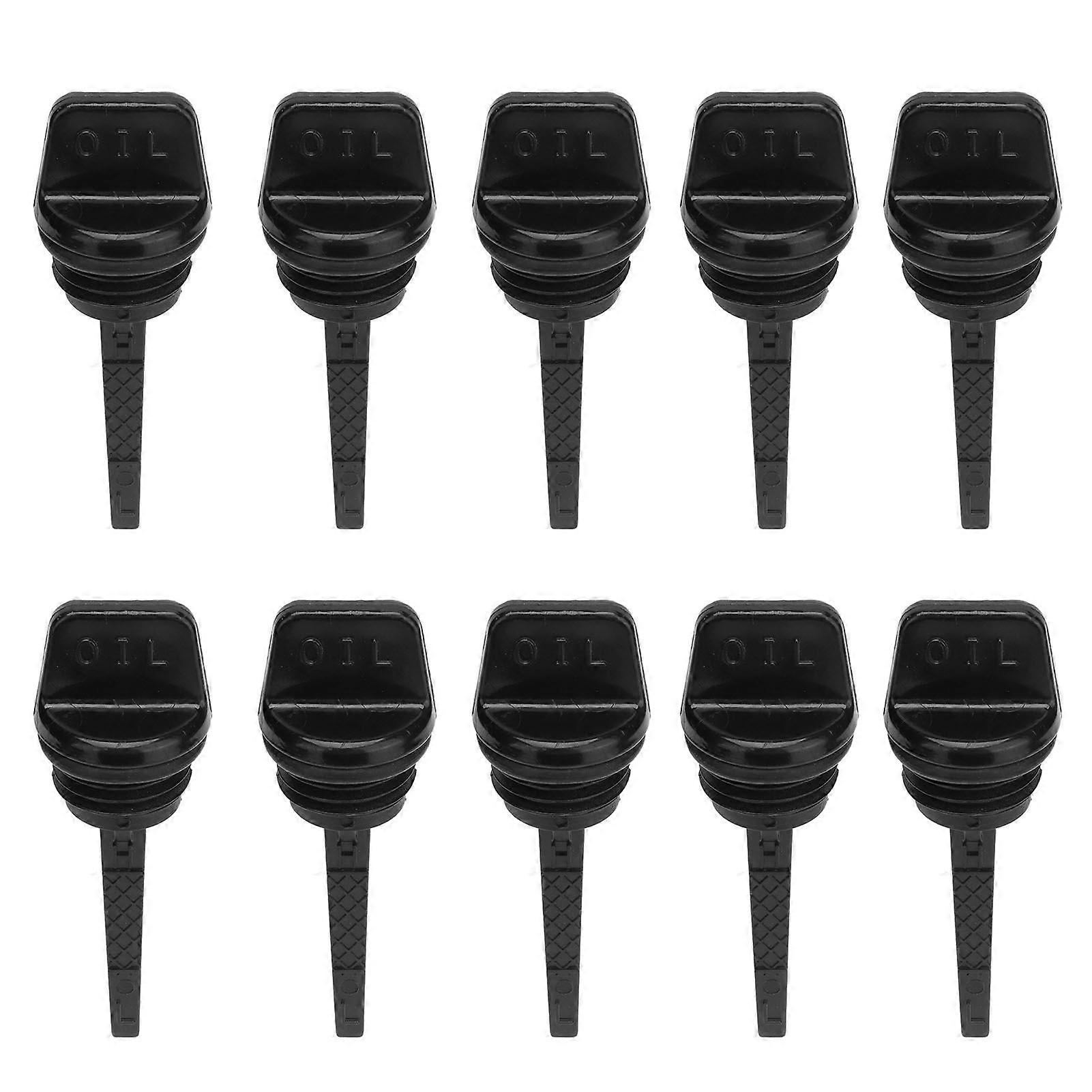10Pcs Caps Oil Filler Dipstick ABS Oil Dipsticks for 154F Gasoline Engines Generators