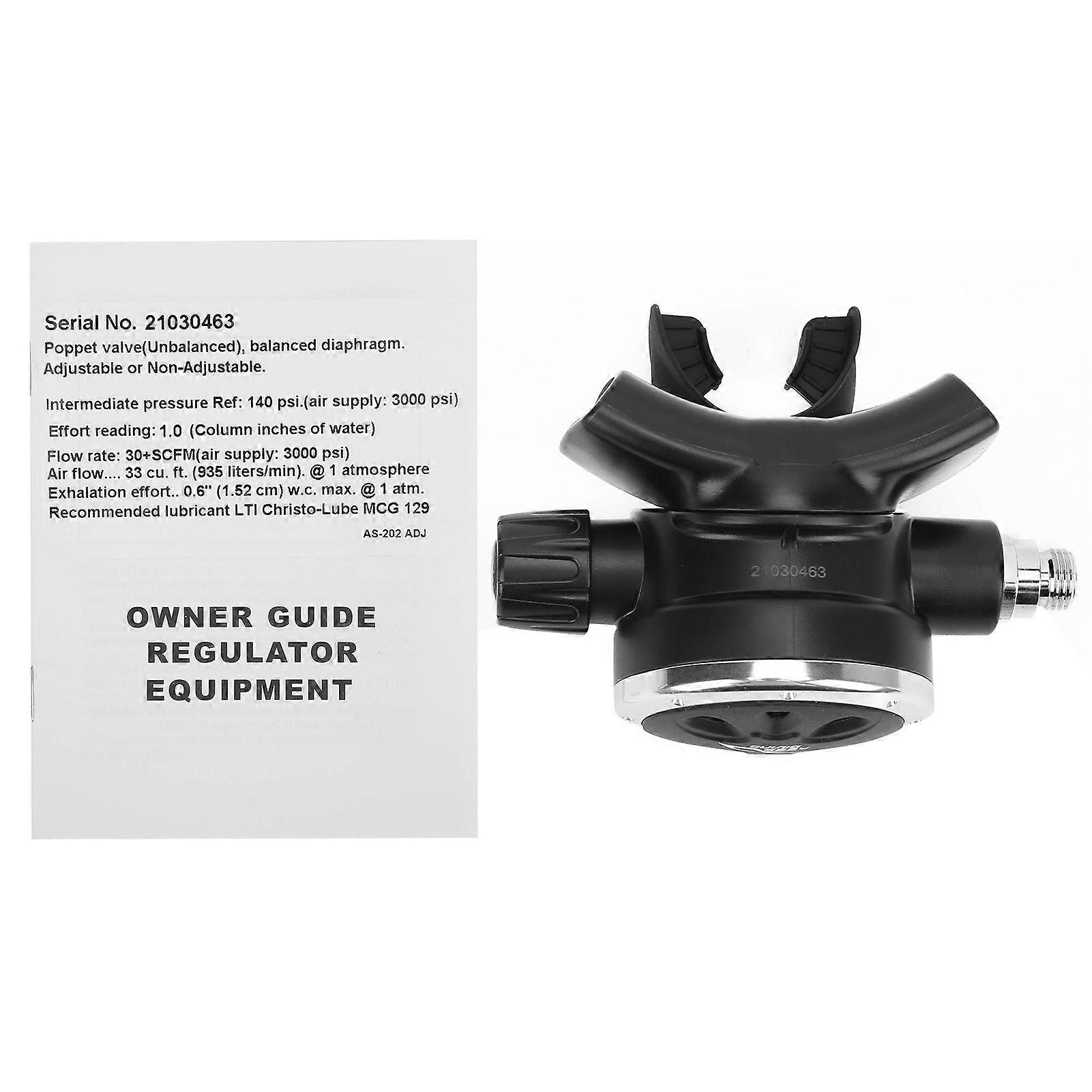 KEEP DIVING Comfortable Secondary Breathing Diving Snorkeling Equipment Pressure Reducer