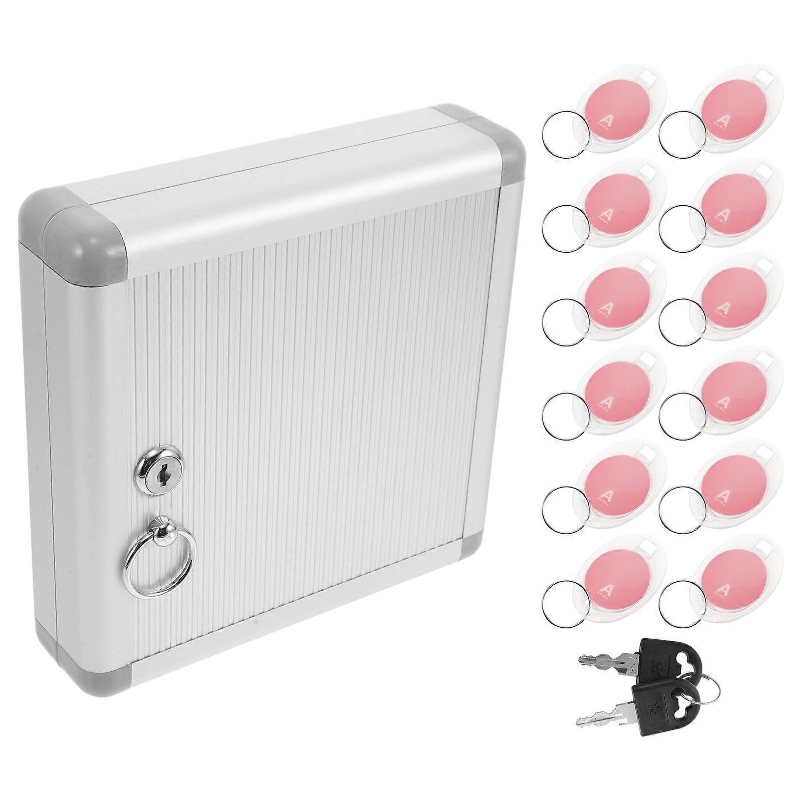 Locking Key Box Wall Mount Metal Case for Efficient Key Management 3Pcs