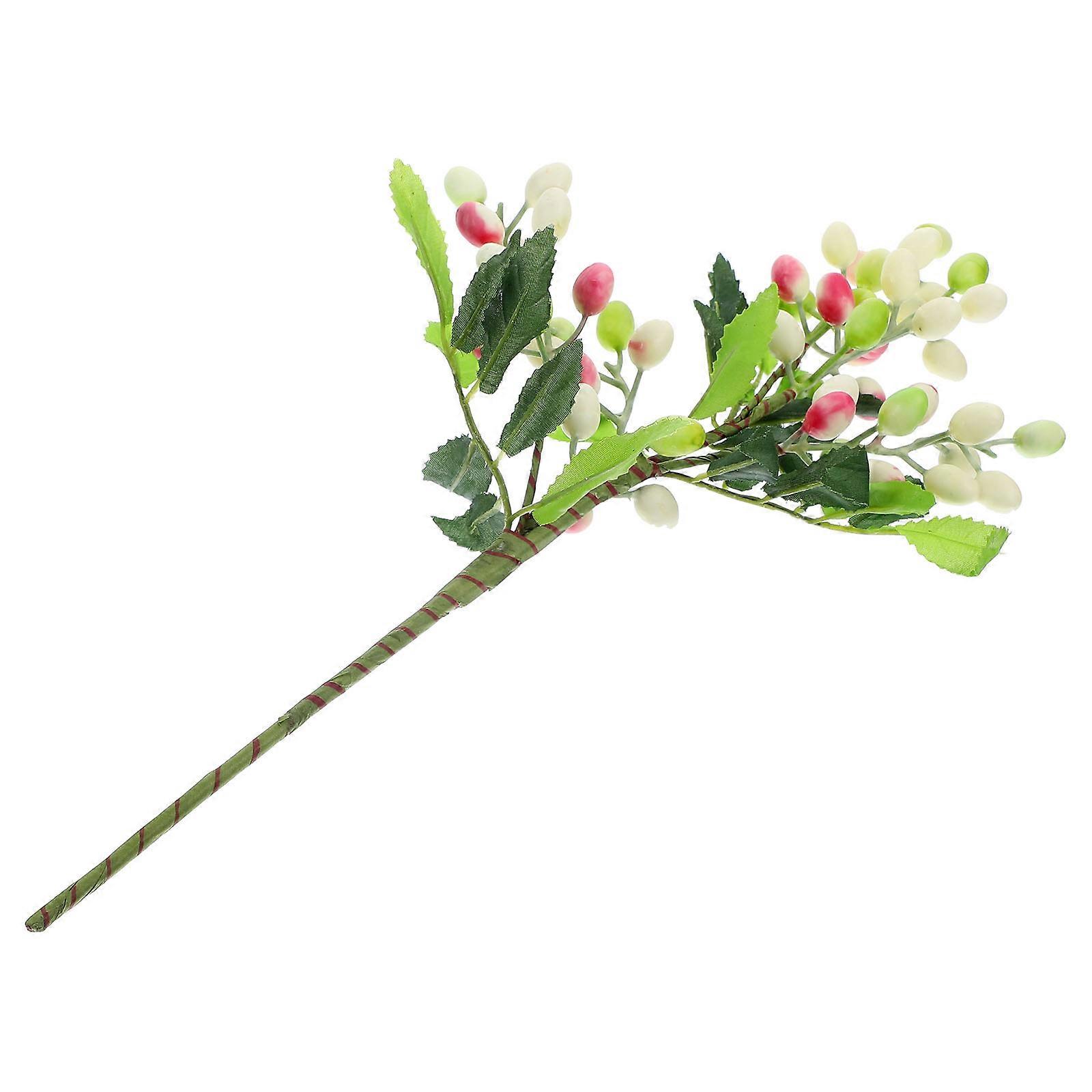 Artificial Berry Stems Christmas Berry Stems for Home Decor 5Pcs