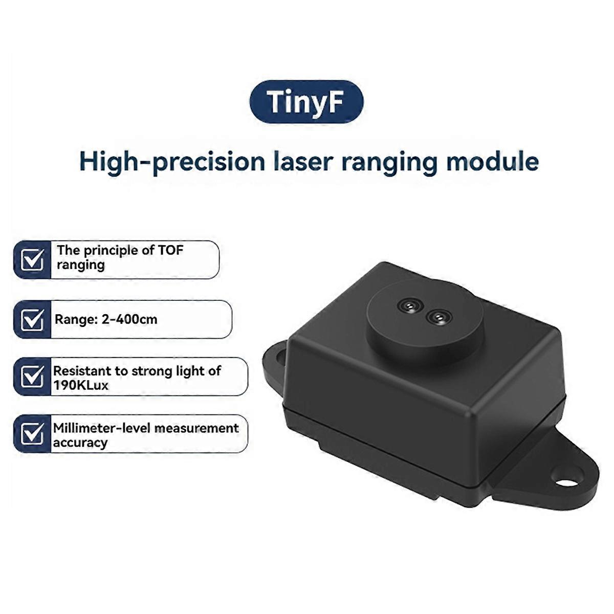 Tinyf Single-Point Laser Ranging Module Ultra-Light ToF Sensor for UAV Robot for for