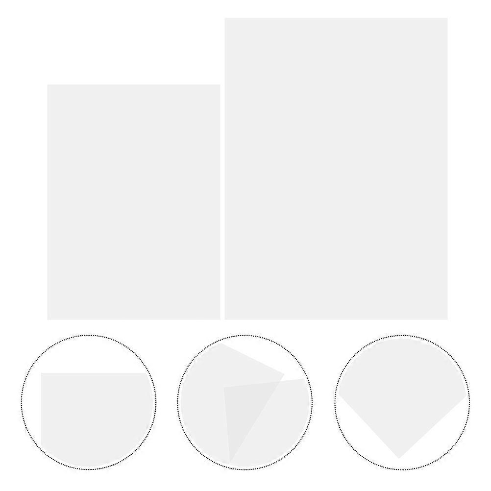 Reusable Craft Blotter Paper 120 Pcs White Sheets For Crafters Scrapbooking Handicraft 20X28cm