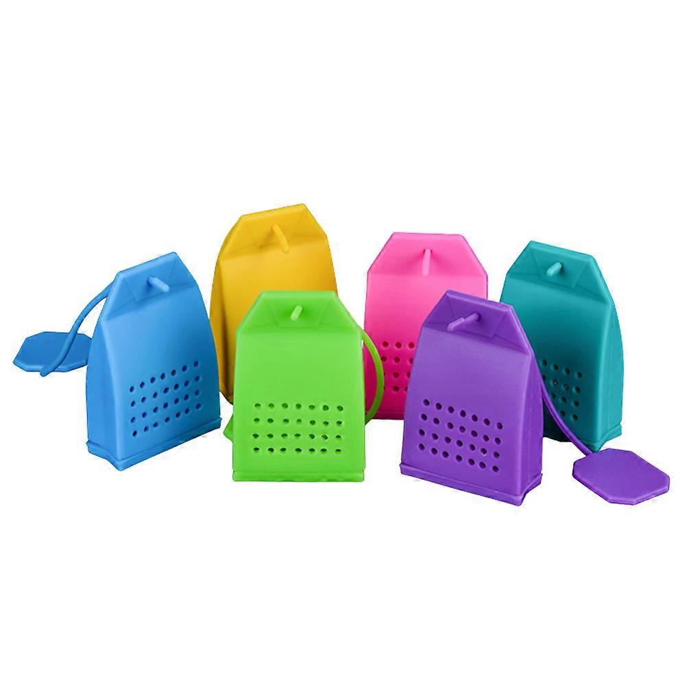 Tea Infuser Silicone Tea Strainer for Loose Leaf 2Pcs Assorted