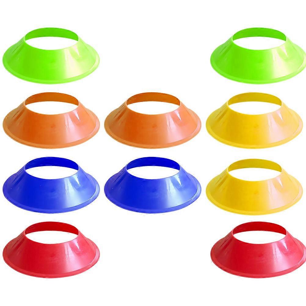 Multi-Function Agility Cones 40 Pcs Perfect For Obstacle Course Setup In Sports Training Assorted Color