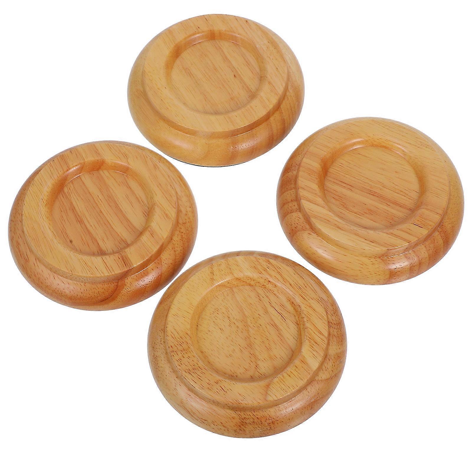 4Pcs Piano Foot Protective Pads Shock Absorption For Indoor Use Prevents Floor Damage Multi Color Design