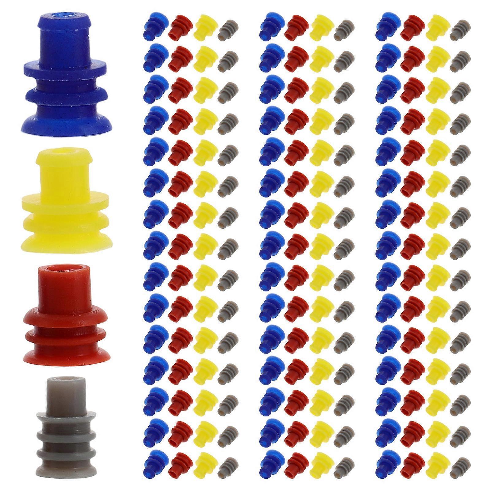Electrical Silicone Connector Plug for Auto Waterproof Wire Sealing 3000Pcs