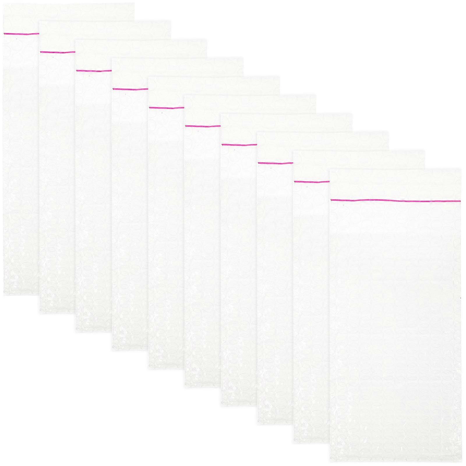 50Pcs Transparent Pe Shockproof Padded Envelopes for Packaging Mailers