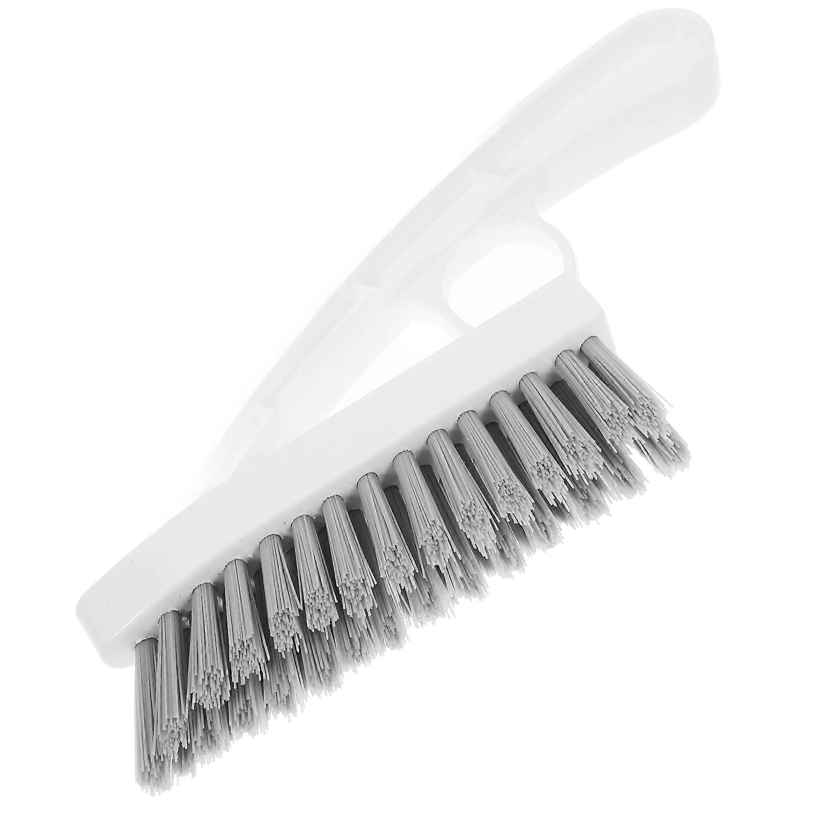 Heavy Duty Cleaning Tool for Grout and Seams with Triangular Shape 2Pcs Effective Brush for Bathroom Use