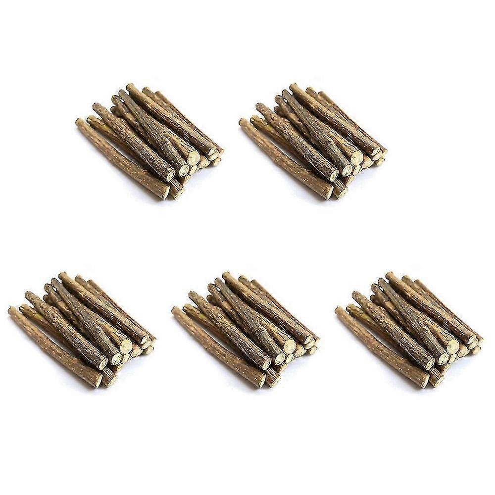100-Count Natural Silvervine Chew Sticks for Cat Dental Health and Play