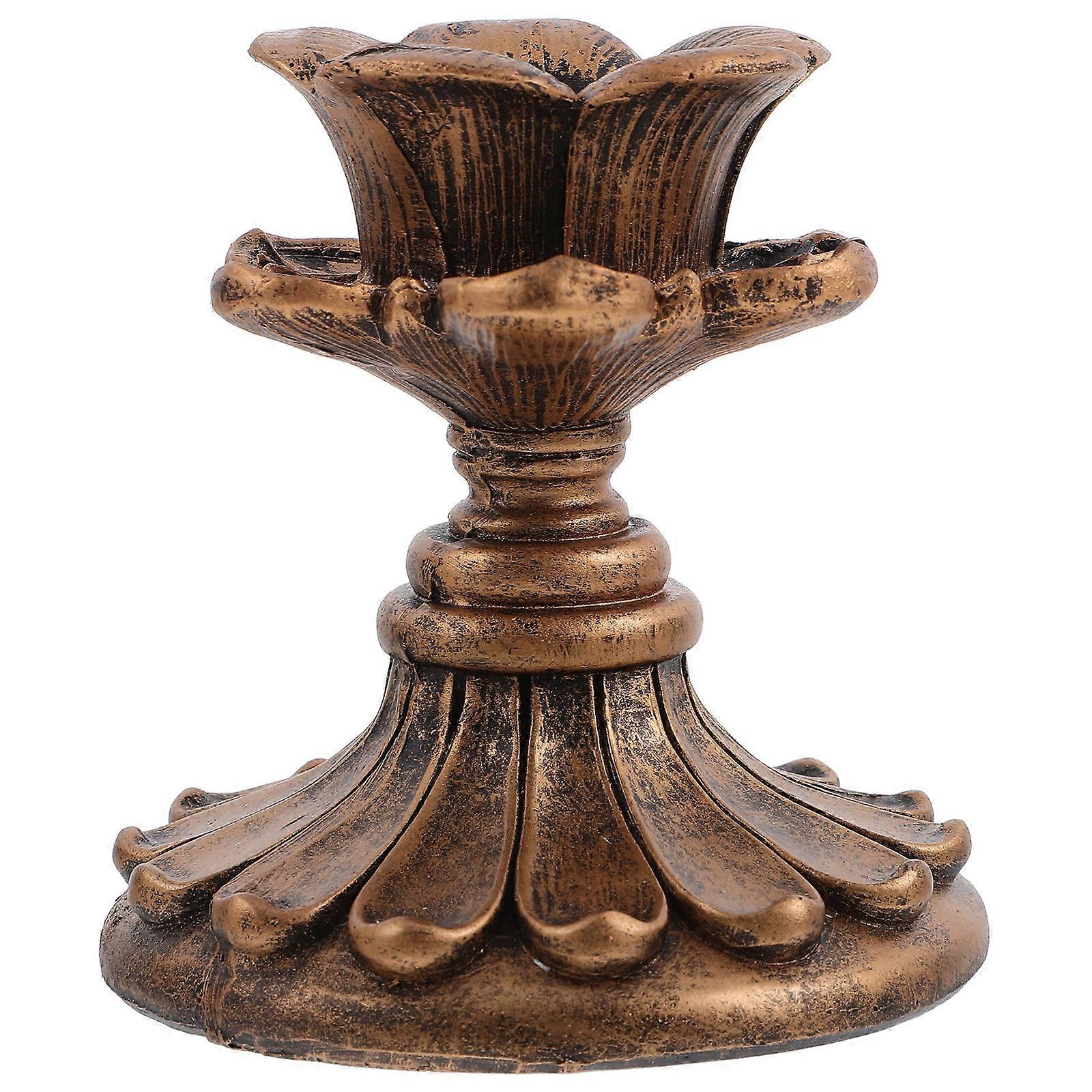 Decorative Candle Holders Vintage Candlestick Holders for 2Pcs Set