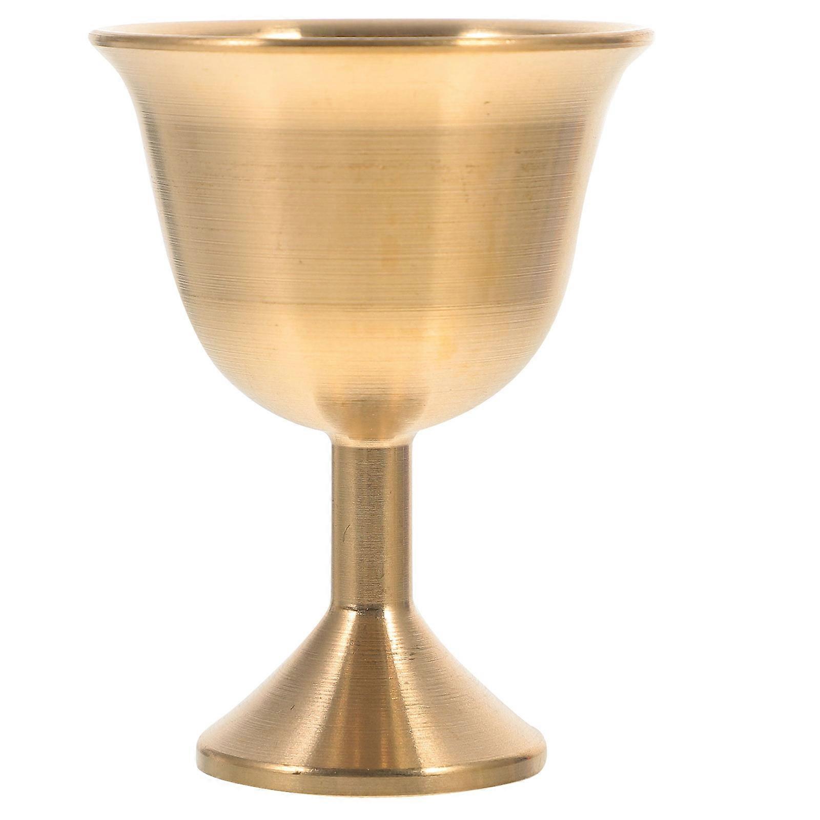 Brass Wine Cup Worship Cup with Function for Drinking Use One Unit