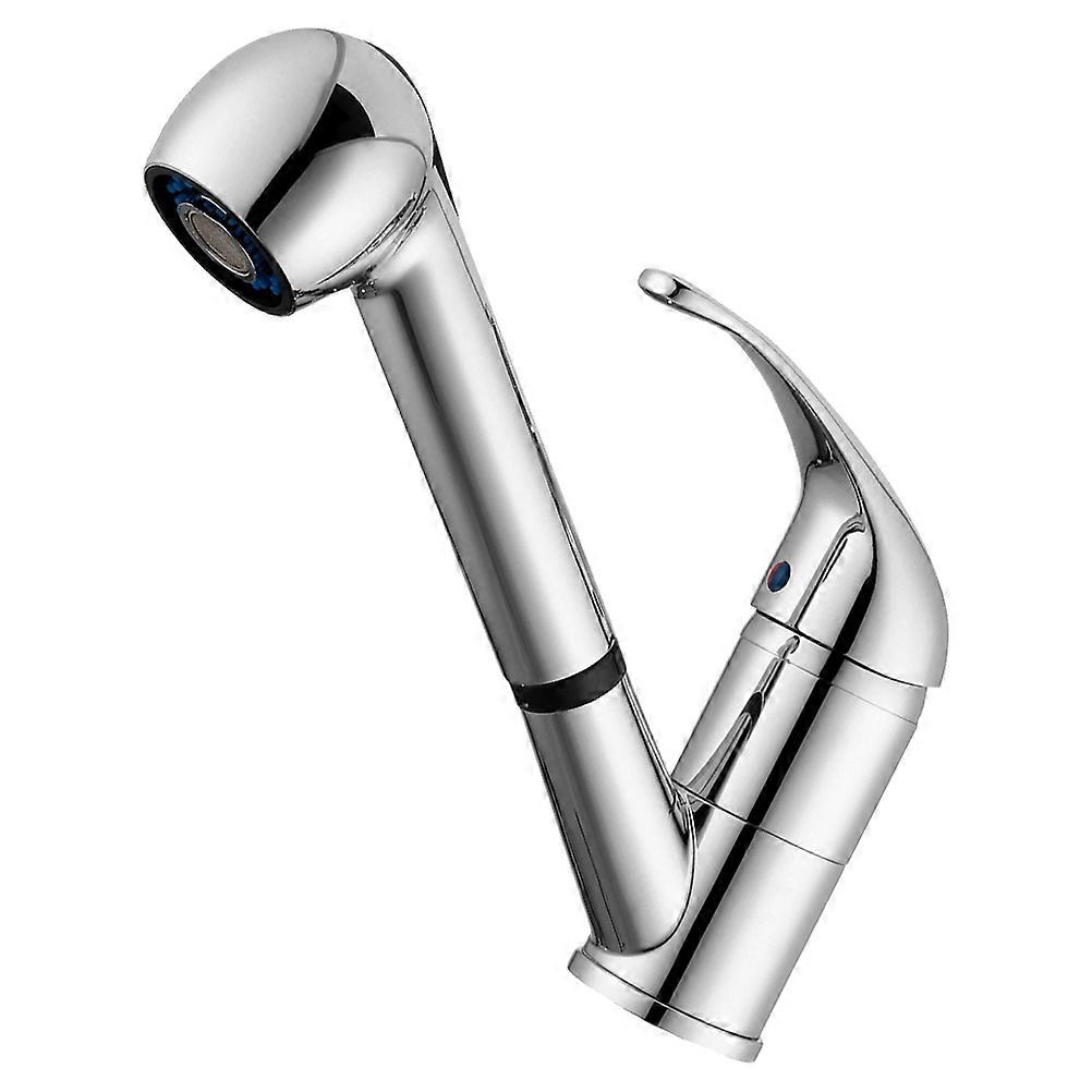 Durable 2Pcs Hot And Cold Kitchen Faucets In Zinc Alloy With Streamlined Design For Optimal Kitchen Use And Rustproof Performance