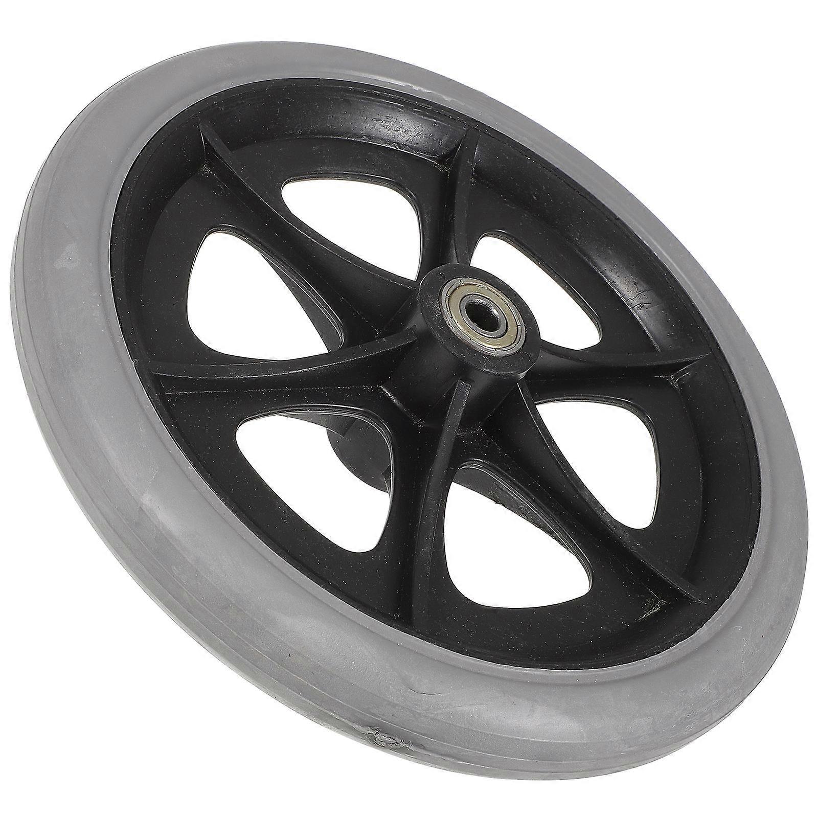 Wheelchair Wheel Front Wheel Replacement Solid Tire 1Pcs Universal