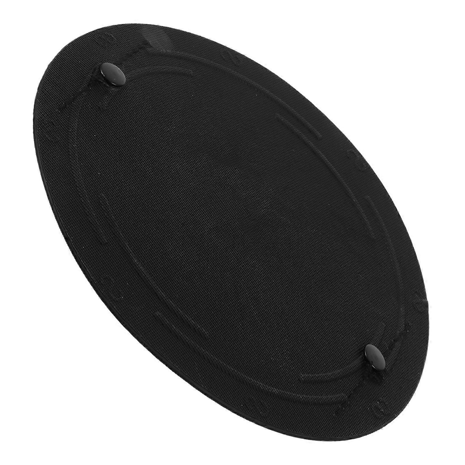 Home Bath Exfoliating Back Scrubber for Mud Removal 4Pcs Black