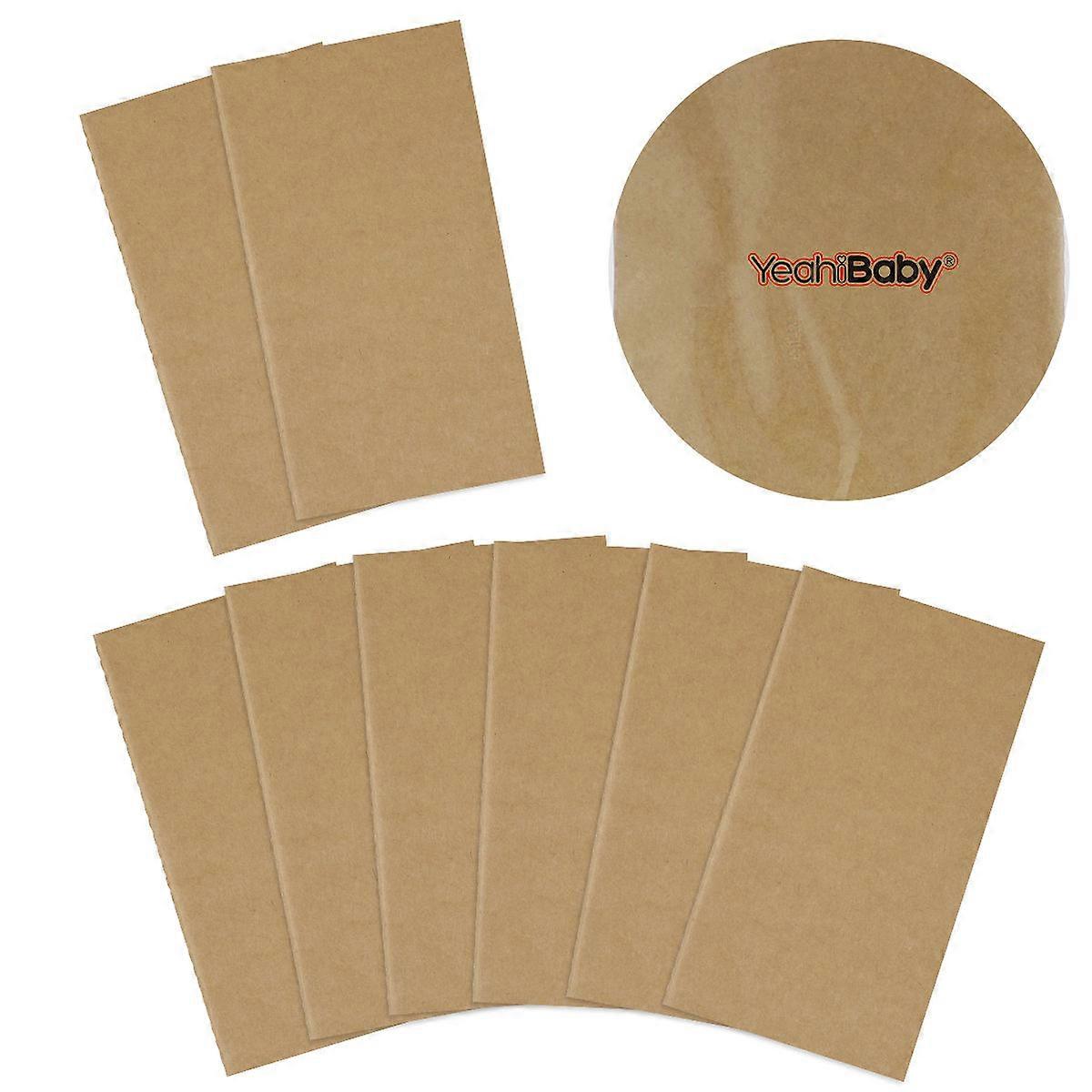 Notebook for Work Kraft Paper Notebook for Writing 3Pcs Yeahibaby Khaki