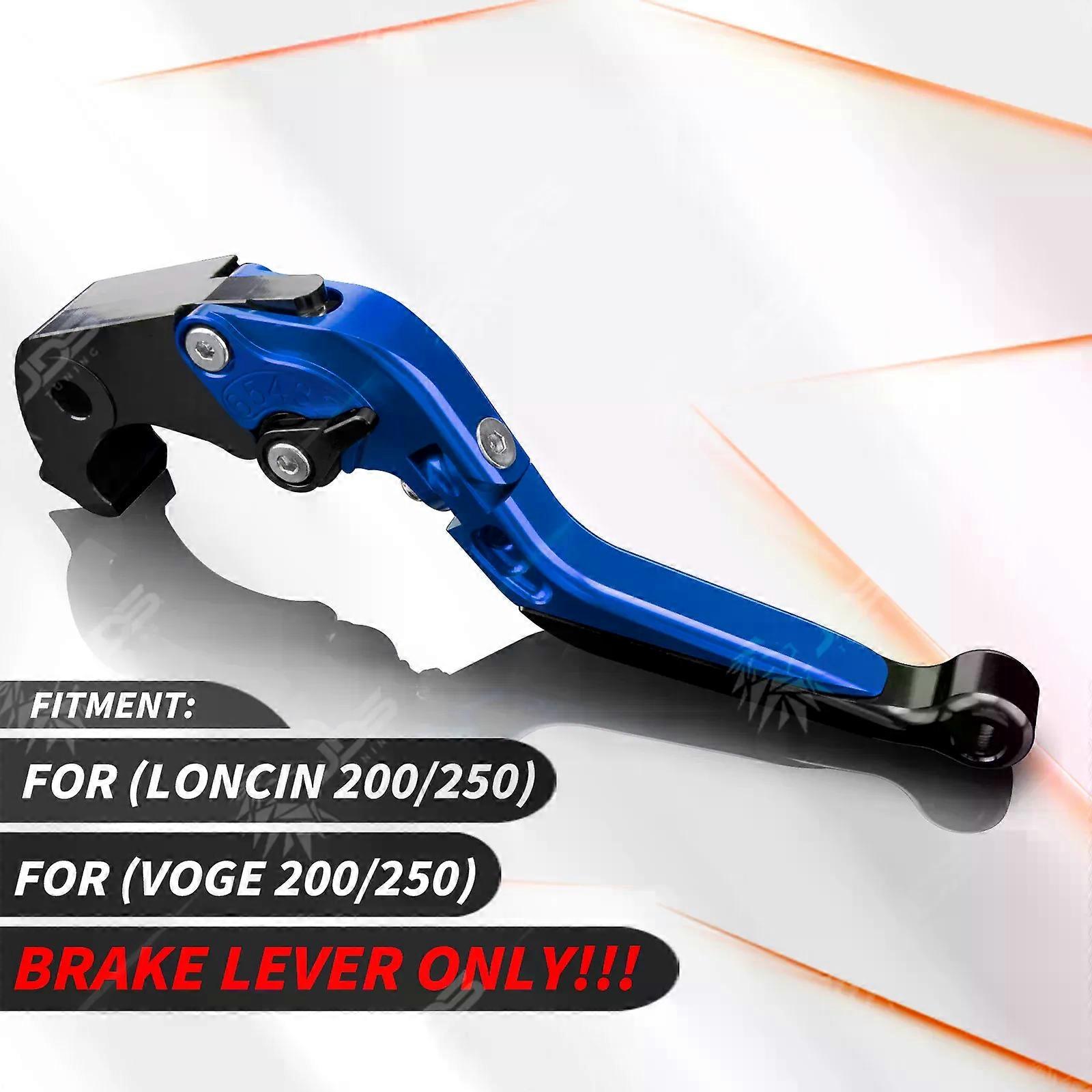 For LONCIN VOGE 200R/200AC/250RR/LX200/LX250 Brake Lever Adjustable Folding Handle Levers Accessories Parts