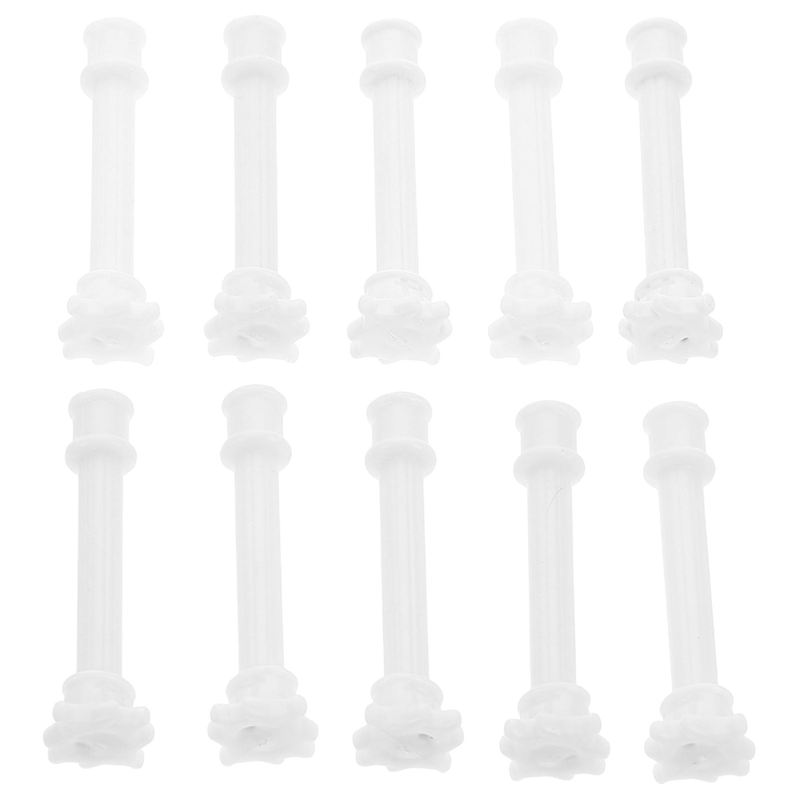 Roman Column Stand for Decoration 30Pcs Mini White ABS Pillars