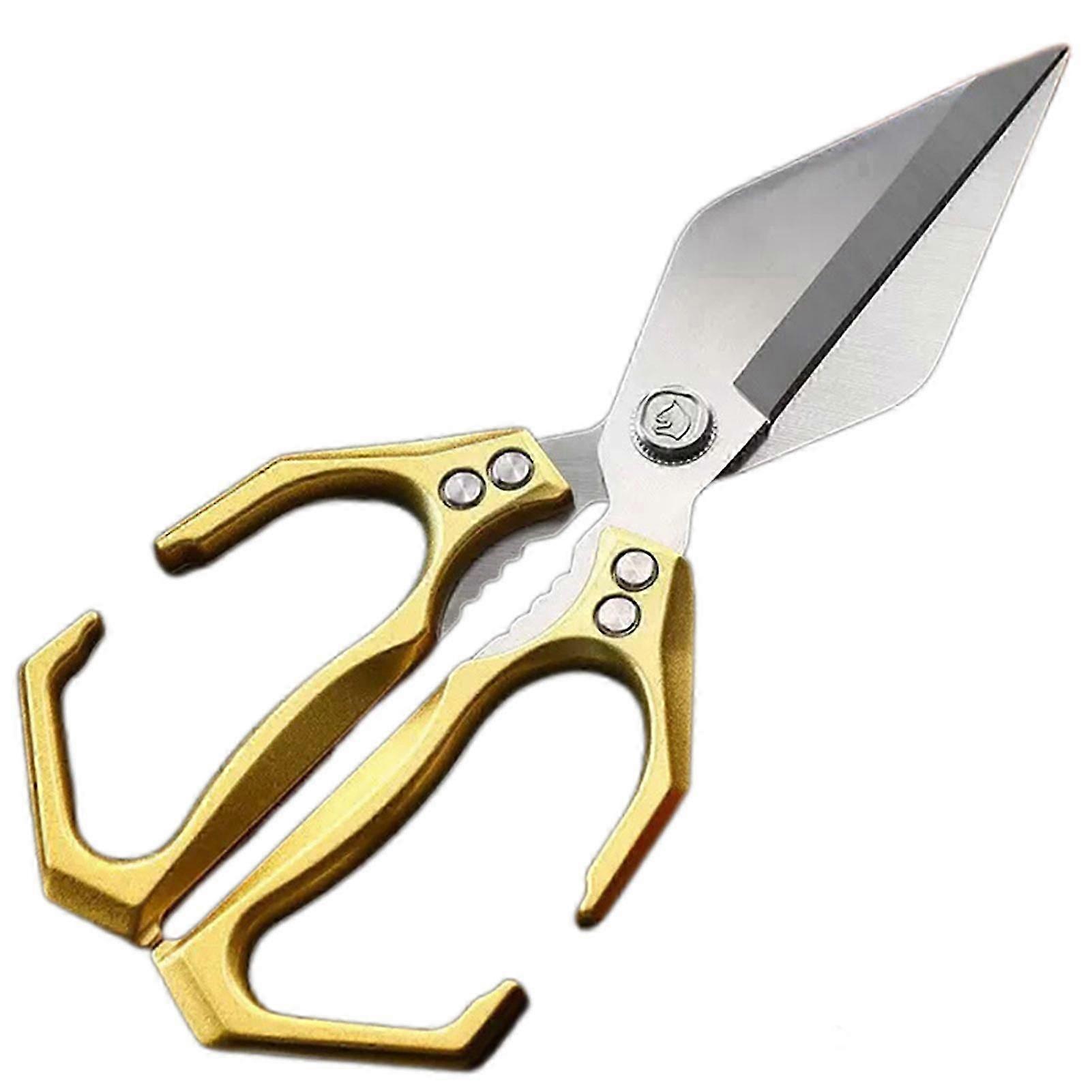 kitchen shears for cutting poultry fish bones stainless steel