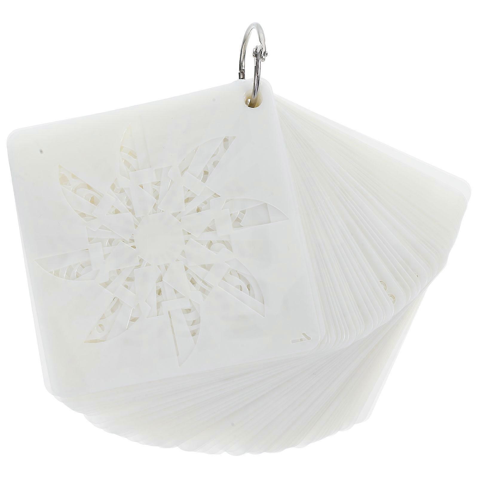 Mandala Painting Templates for Drawing with 4Sets Craft Stencil Set