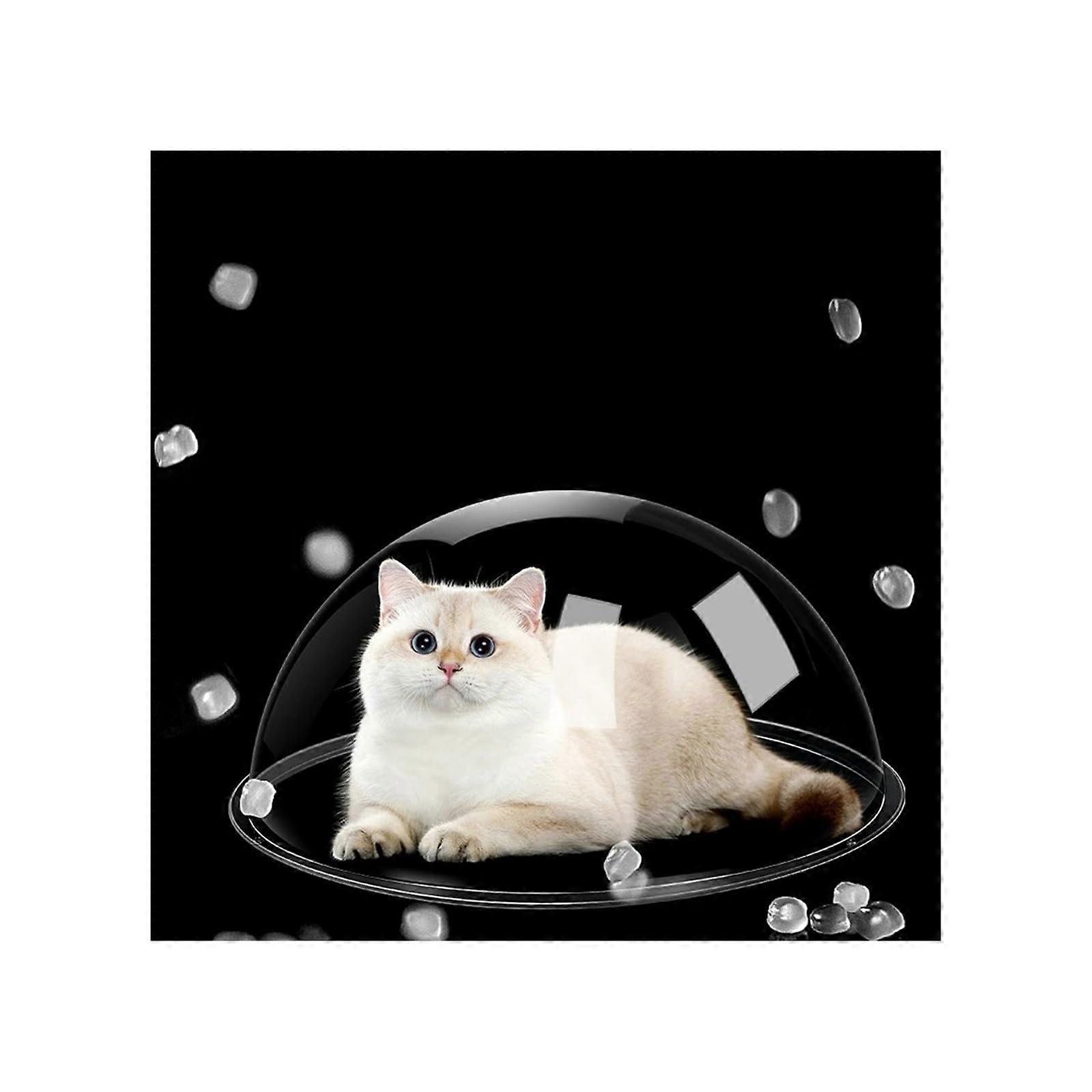 Dog Fence Window 30cm Acrylic Dome Cover 3PCS Transparent DIY Material Cat Nest Space Capsule Pet Window