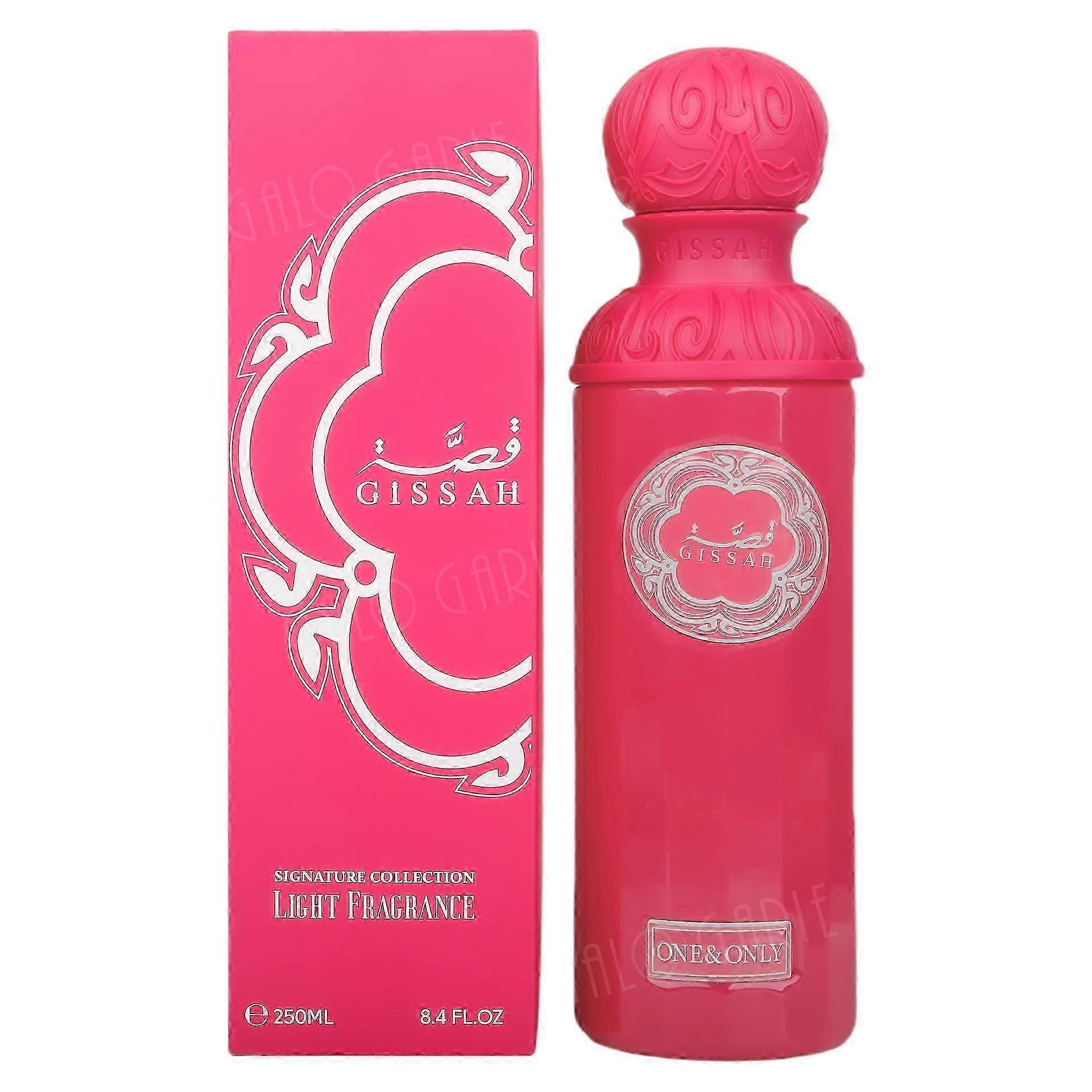 Gentle One & Only Gissah Floral Fruity Perfume EDP Spray 8.4 oz,pink,Sweet and Elegant Fragrance for Every Occasion Daily Care