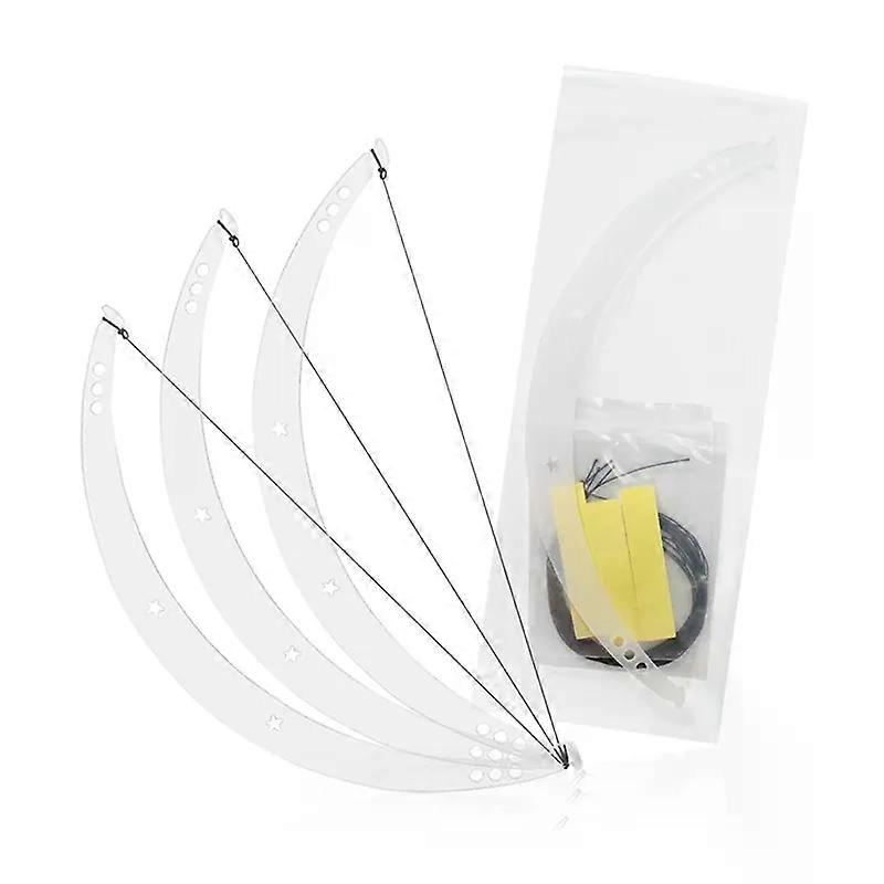 Ruler Positioning Bow Eyebrow Mapping Make Up Measuring Tool Thread Dyeing Liner