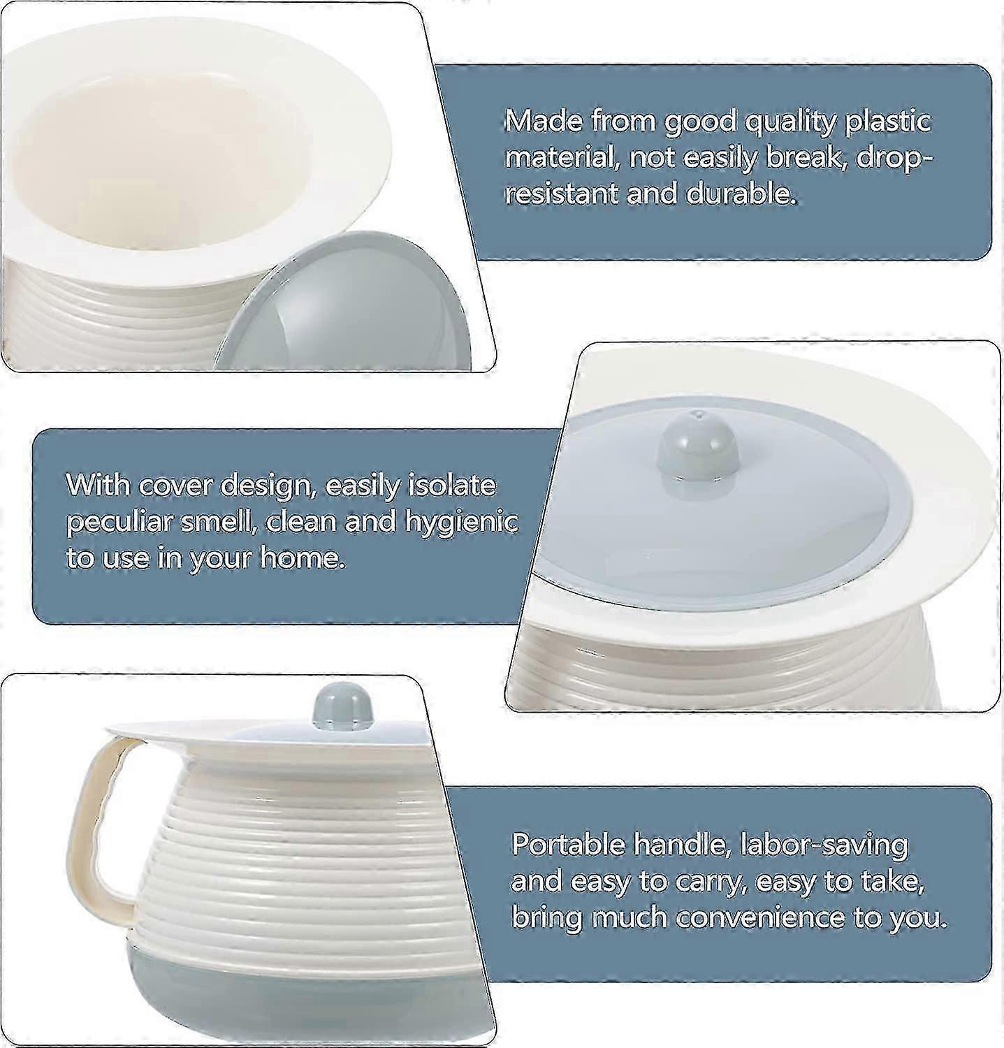 المرحاض المبول المبول غرفة وعاء نونية البلاستيك زجاجة دلو البول للأطفال الحوامل وكبار السن