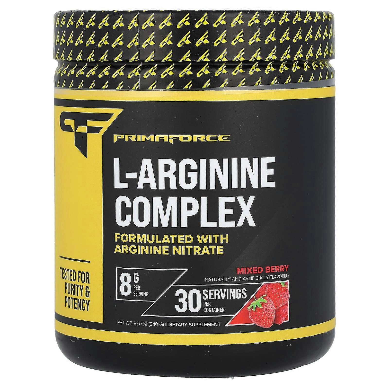 L-Arginine Complex, Mixed Berry, 8.6 oz (240 g)
