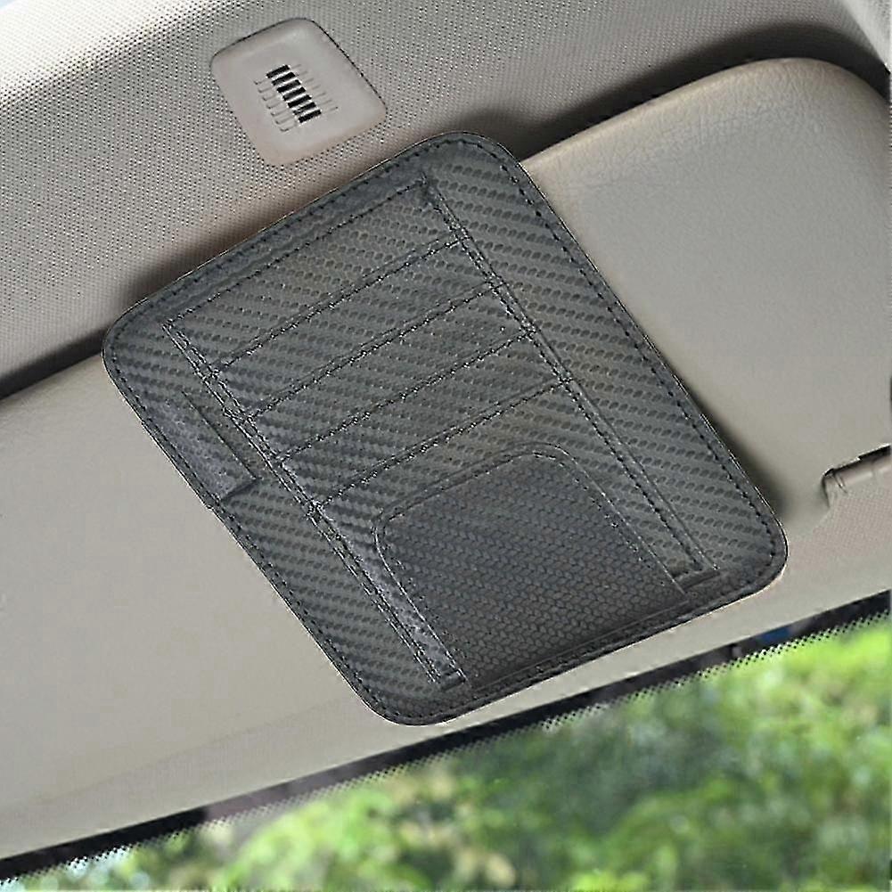 Visor Storage Multi-Pocket Car Sun Visor Document Storage Multi-functional 26s