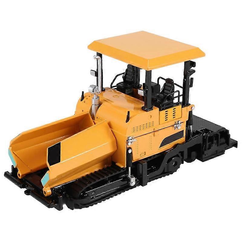 Alloy Diecast Paver Machine Paving Asphalt Highway Construction Truck 1:40 Engineering Vehicle Model
