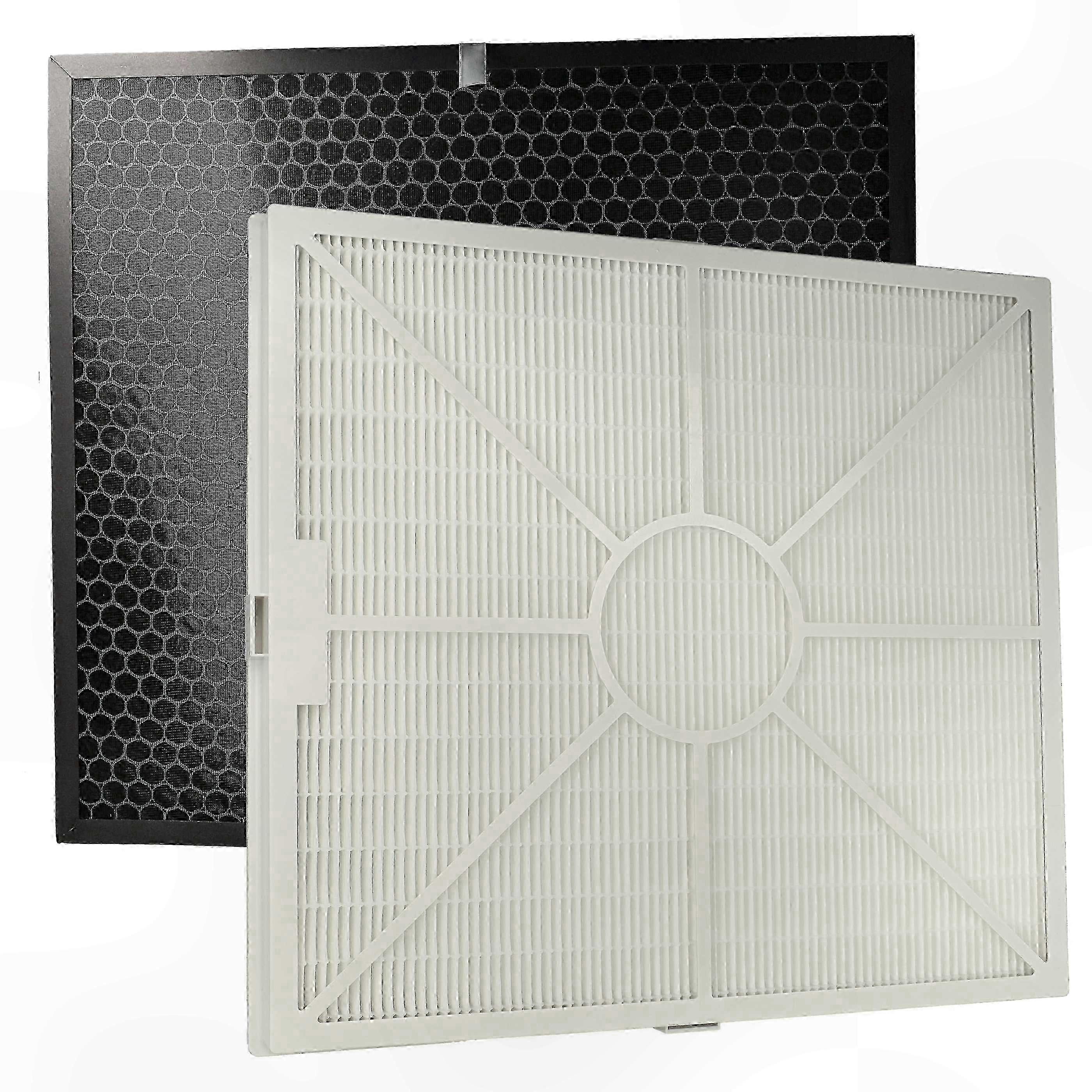 HEPA & Carbon Filter Set for Air Purifiers - 2-Pack Replacement Filters Compatible with Aeroguard 4 S Models