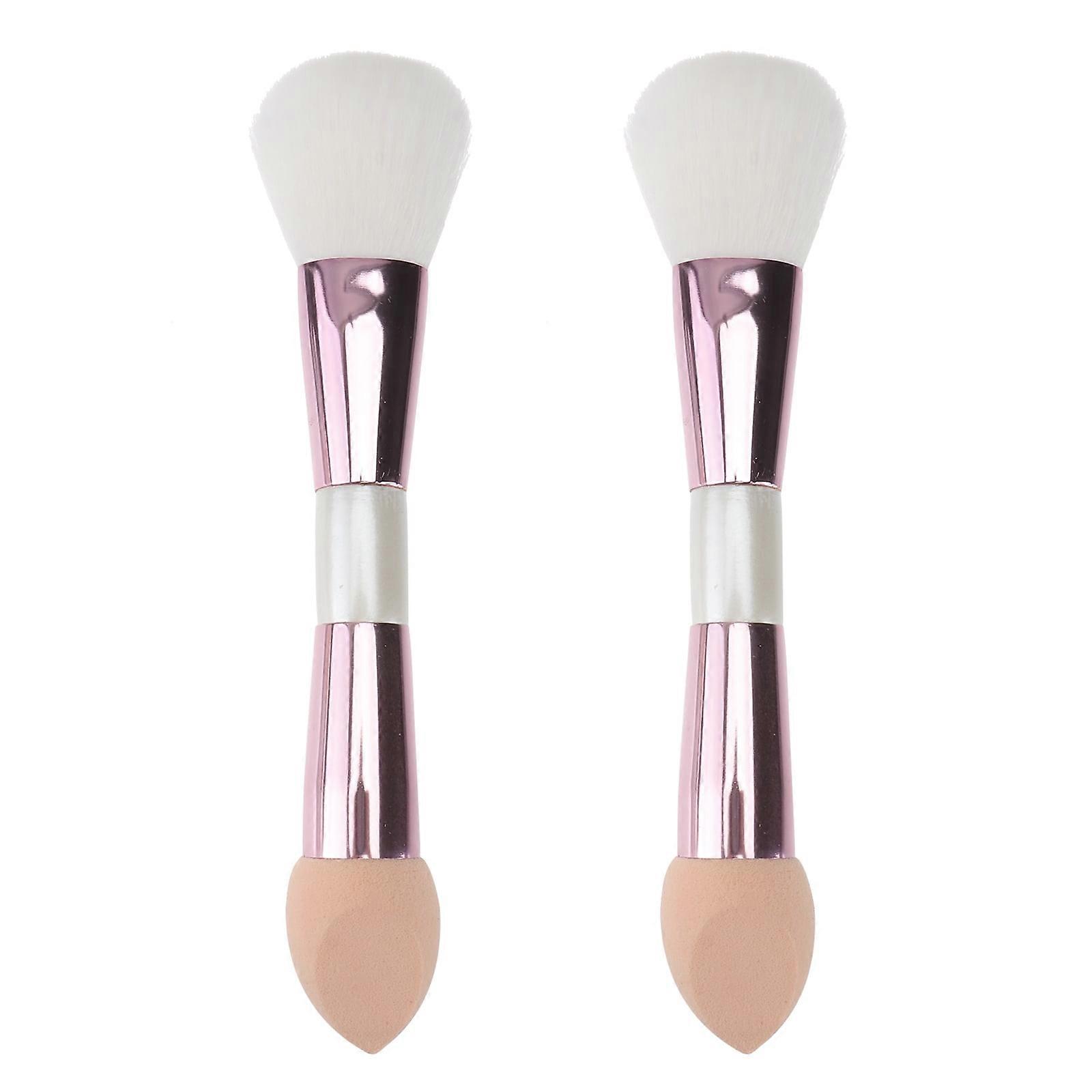 2pcs Multifunctional Makeup Brushes Makeup Blender Brushes Blush Brushes