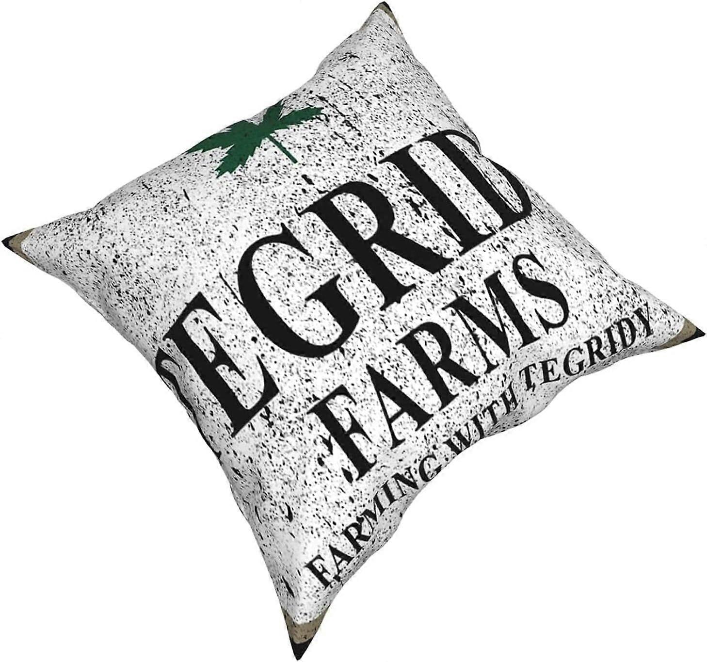 v914 Tegridyタペストリー枕カバーファッションスクエア枕カバー装飾スロー枕カバー18 X 18インチ45 X 45 cm -TB914 ij914