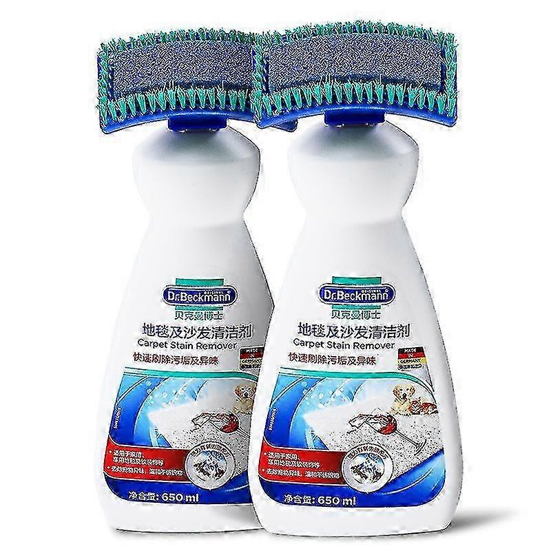 25-26 Carpet Stain Remover | Removes New And Dry Stains | Includes Applicator Brush (650ml)