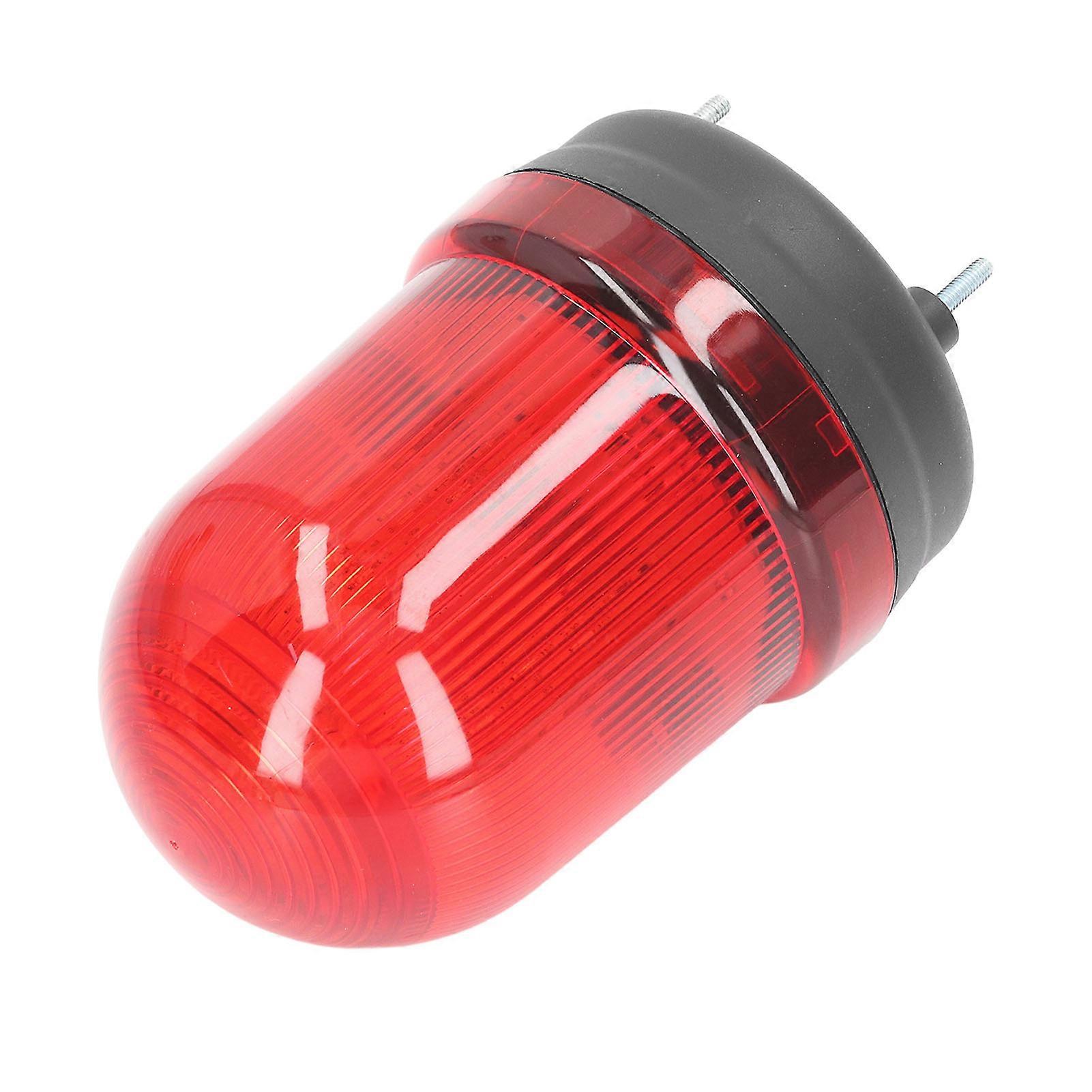 Industrial LED Rotating Strobe Mini Modes Adjustable Mute Emergency Light for Garages Workshops 220V 