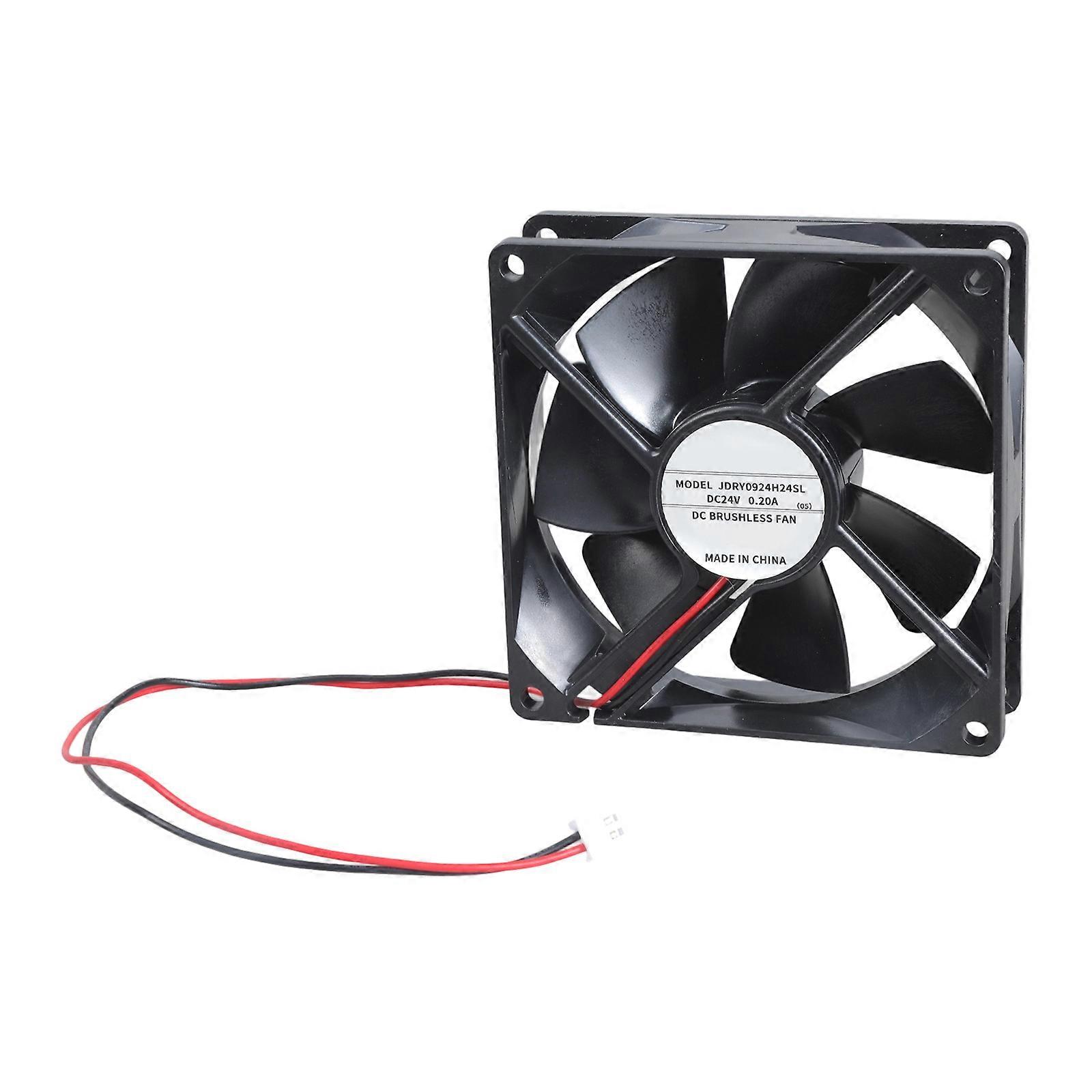 Energy Efficient 24V 4.8W Cooling Fan 9025 Size Twin Ball Bearing Build for Prolonged Electronics Reliability Multicolor